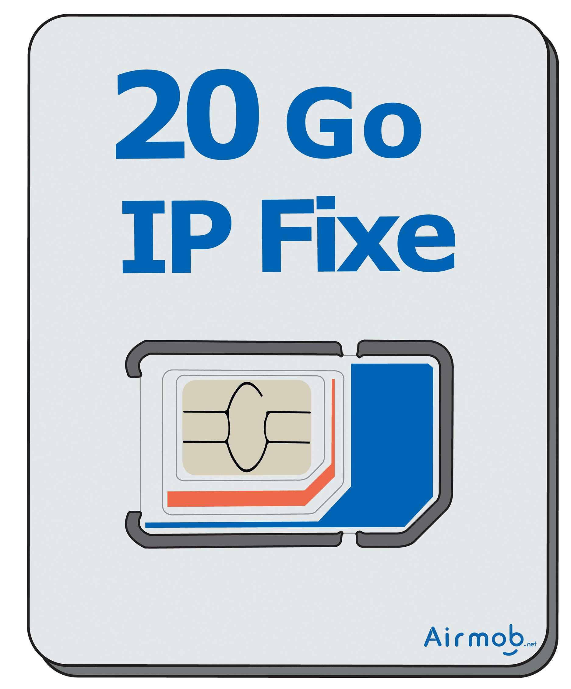 illustration of a sim card