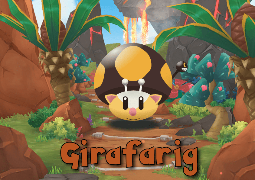 mushroom giraffe